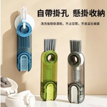 【HOUSE-好室選品】保溫瓶蓋三合一 清潔刷 2入(預購商品)