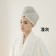 【HOUSE-好室選品】珊瑚絨雙層吸水乾髮帽(預購商品)